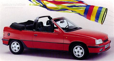 OPEL Kadett Cabriolet Specs Photos 1987 1988 1989 1990 1991