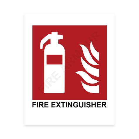 Fire Extinguisher Signage Sticker | Fire Armour