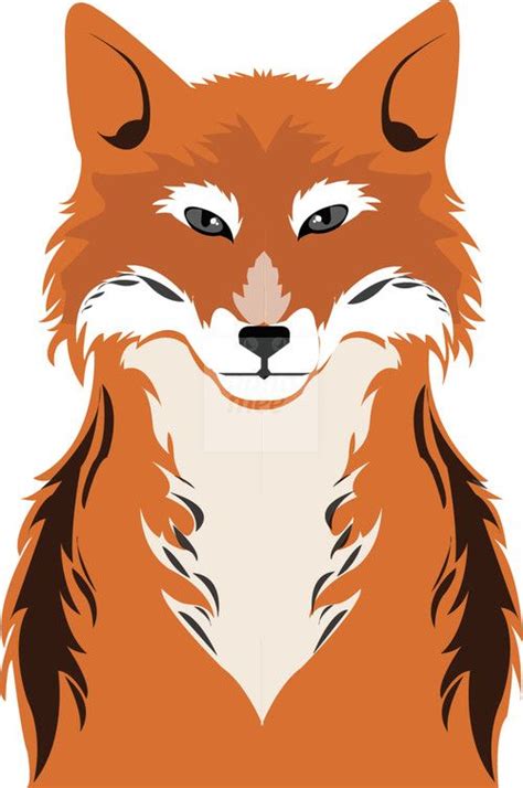 Fox Vector Art Anime Animals Vector Art Stock Art