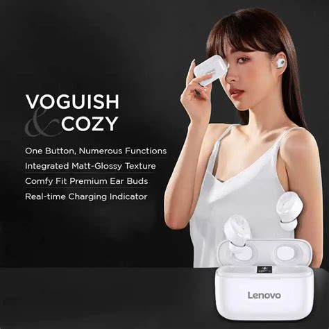 Lenovo Ht18 True Wireless Earbuds Best Price In Bangladesh