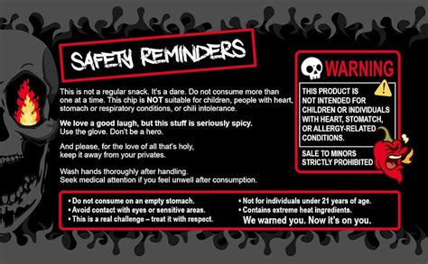 Amazon Red Hot Reaper X Chip Challenge Hottest Snack Carolina Reaper Trinidad Scorpion