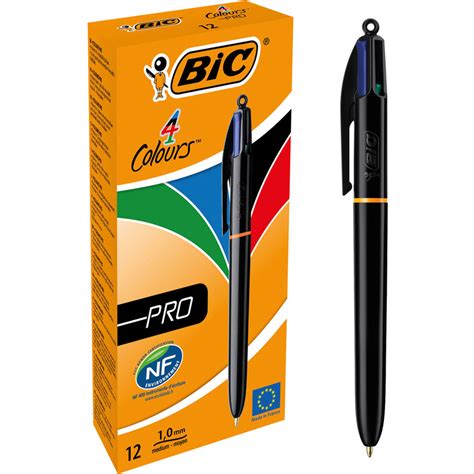 BIC Druckkugelschreiber 4 Colours PRO 0 32 Mm 982869 Bei Officeb2b