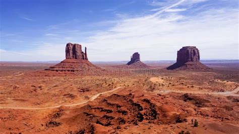 Monument Valley Navajo Tribal Park Stock Image - Image of navajo ...