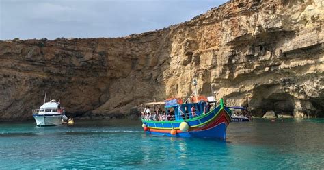 Comino Private Charter To Crystal Blue Lagoon Caves Getyourguide