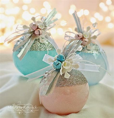 Glamorous DIY Glass Ball Ornaments | AllFreeChristmasCrafts.com