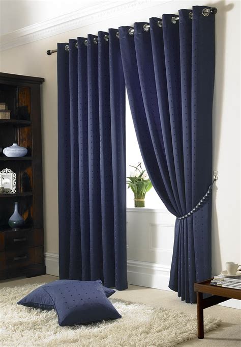 Navy Blue Blackout Curtains Walmart | Home Design Ideas