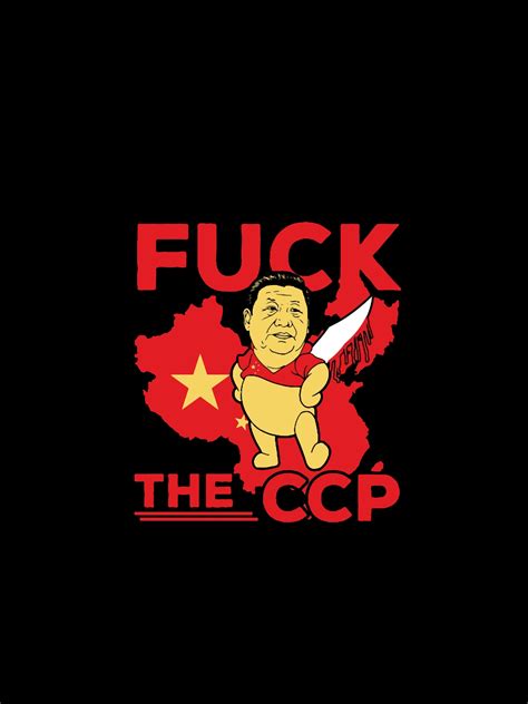 Fuck Ccp Fuck Chinese Communist Party Graphic Inspire Uplift