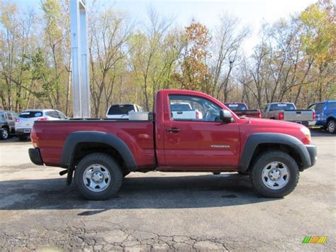 Impulse Red Pearl 2006 Toyota Tacoma Regular Cab 4x4 Exterior Photo