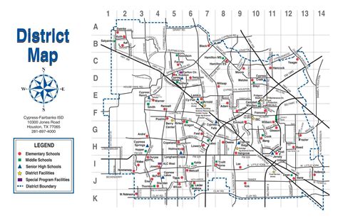 2012-13 District Map - Cypress-Fairbanks Independent School District