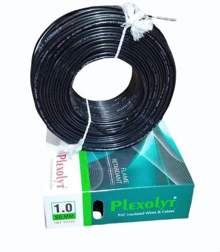 Plexolyt 1sqmm PVC Insulated Multi Strand Wire At Rs 628 Roll Multi