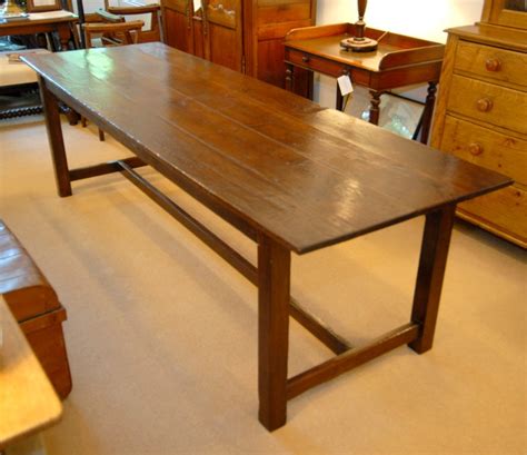 Large 8 Foot Long Wood Dining Table at 1stDibs | 8 foot wood table, 8 ...