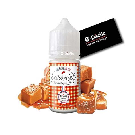 Concentré CARAMEL BEURRE SALÉ LE COQ QUI VAPE 30ml