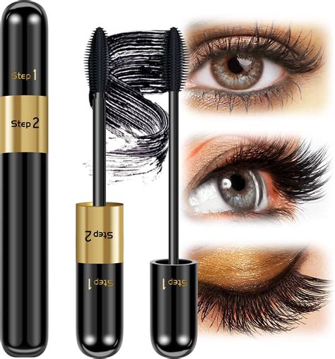 4d Silk Fiber Lash Mascara Waterproof Luxuriously Longer