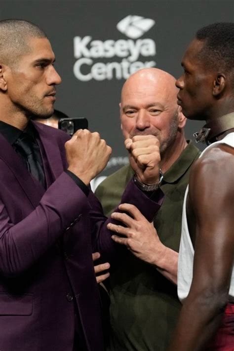 Israel Adesanya vs. Alex Pereira 2 Final Face Off | UFC 287 in 2023 | Ufc news, Ufc, Israel adesanya