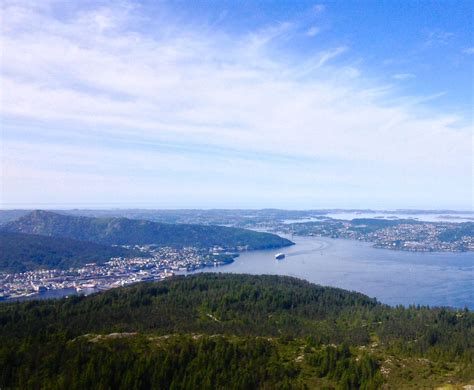 View over Bergen, Norway. : r/hiking