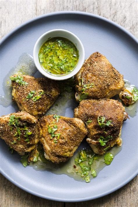 Roasted Coriander Chicken Under The Jacaranda Tree