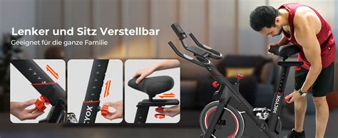 Micyox Mx Heimtrainer Fahrrad Ergometer Fitnessbikes Mit