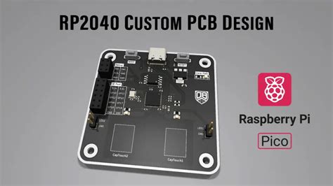 Raspberry Pi Pico Rp Schematic Pcb Design In Kicad Deepblue