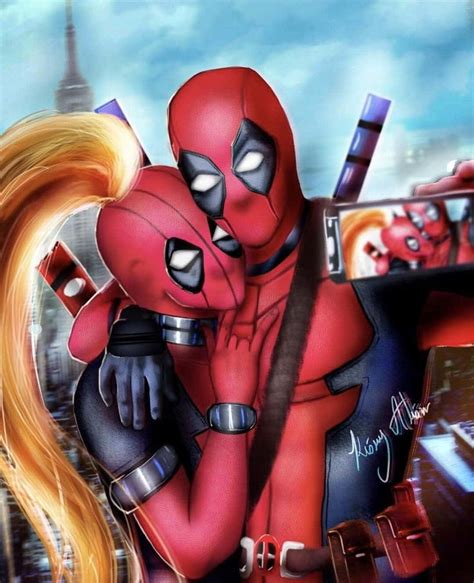 Download Deadpool And Lady Deadpool Team Up For Action Packed