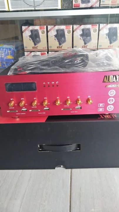 Ampli Walet Audax AXM GARUDA 3 Player 8 Channel Timer SP Charger