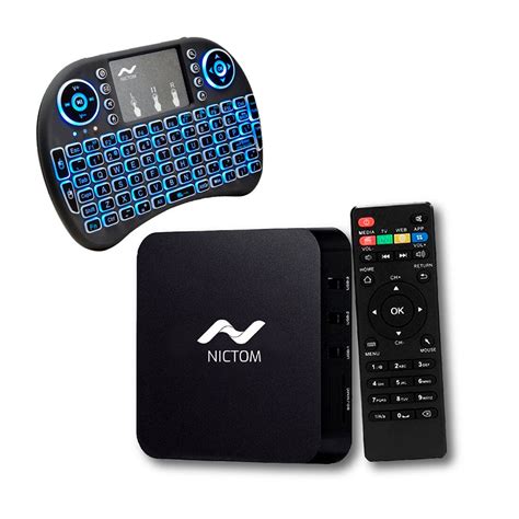 Convertidor Smart Tv Box Nictom 2gb Ram 4k Android IOS Netflix Series