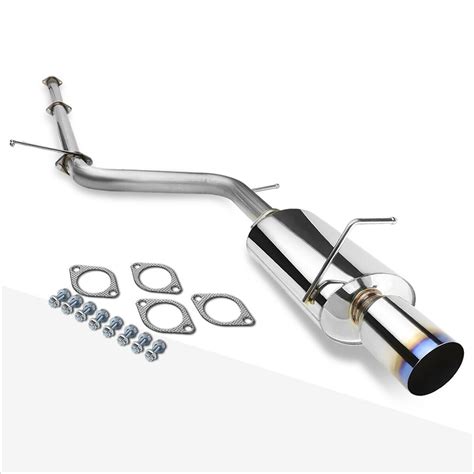 For Mitsubishi Eclipse G L Burnt Tip Muffler Catback