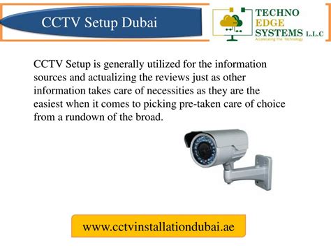 PPT What Are The Advantages Of CCTV Setup In Dubai PowerPoint