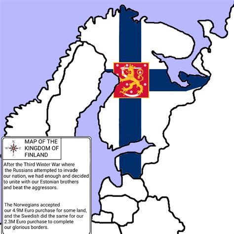 Kingdom of Finland Map : r/JackSucksAtGeography