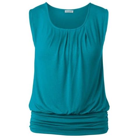 Athena Top Liked On Polyvore Featuring Tops Blusas Sleeveless