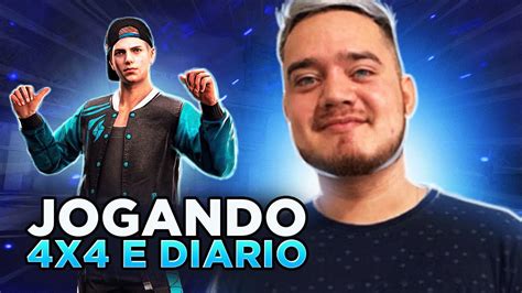 FREE FIRE JOGANDO DIARIO E 4x4 APOSTADO INSCRITOS 2K YouTube