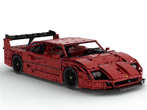 Как сделать Lego Technic Ferrari F40 LM из Лего Машины. Пошаговая ...