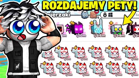 Rozdajemy Op Pety W Pets Gonowy Update Ju Jutro Pet Simulator