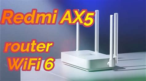 Redmi AX5 El Nuevo Router WiFi 6 YouTube