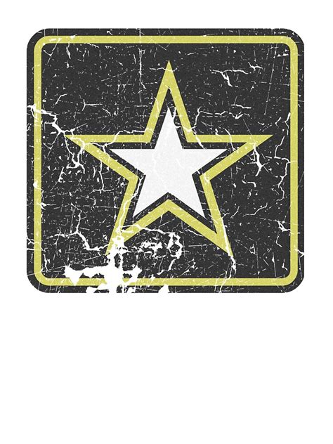 Vintage Look US Army Star Logo