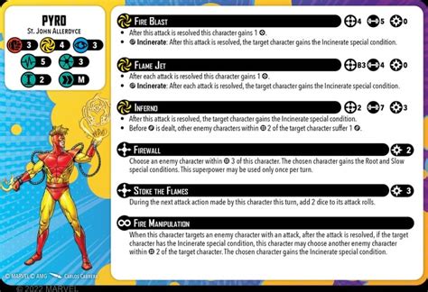 Marvel Crisis Protocol Pyro Rules Reveal Bell Of Lost Souls