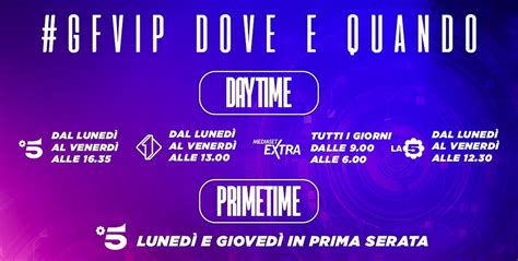 Diretta Grande Fratello Vip Streaming Ottobre Daytime E Televoto