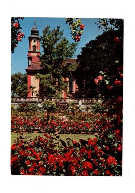 AK ANSICHTSKARTE INSEL Mainau Im Bodensee Schlosskirche Mit