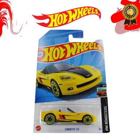 Jual Hot Wheels Corvette C6 Kuning HW Roadsters Shopee Indonesia