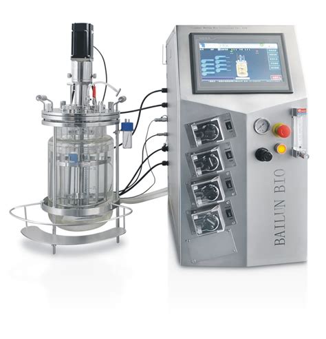 Glass Lab Scale Benchtop Fermentation Fermenter Bioreactor For Viscous