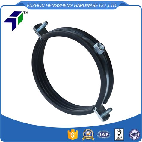 Rubber Lined Pipe Clamps Fuzhou Hengsheng Hardware Coltd