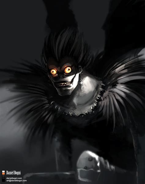 ArtStation - Fanart - Shinigami Ryuk - Death Note