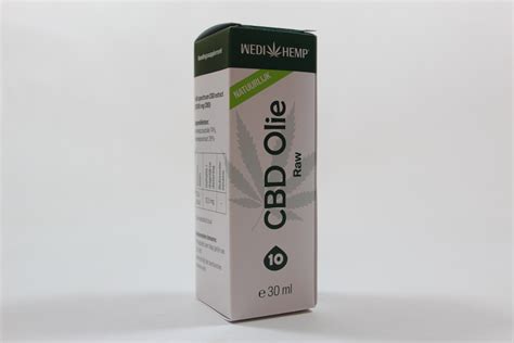 Wedihemp Cbd Olie Raw Ml De Groene Luifel Webshop