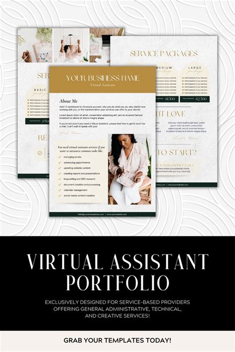 Virtual Assistant Portfolio Template