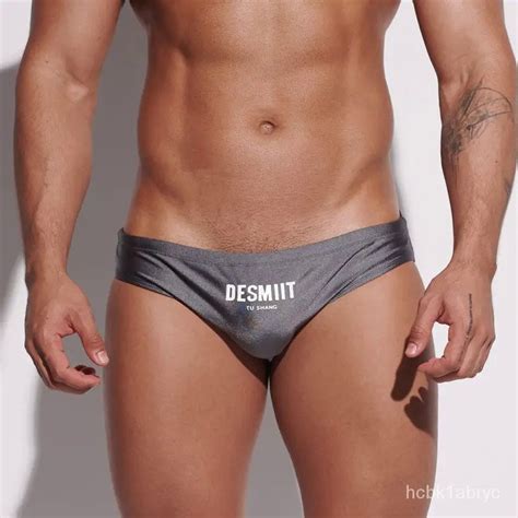 Jual Desmiit Swimwear Mens Swim Briefs Bikini Swimming Trunks For Man Sexy Slip Swimsuit Mini