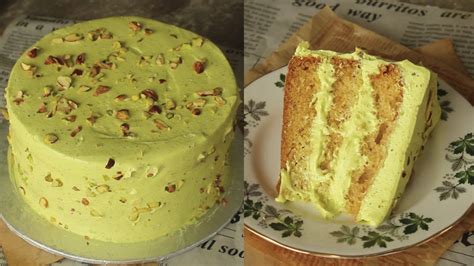 Bakery Style Pista Cream Cake Recipe By Chef Hafsa YouTube