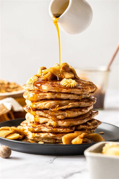 Apple Cinnamon Pancakes Sugar Salt Magic