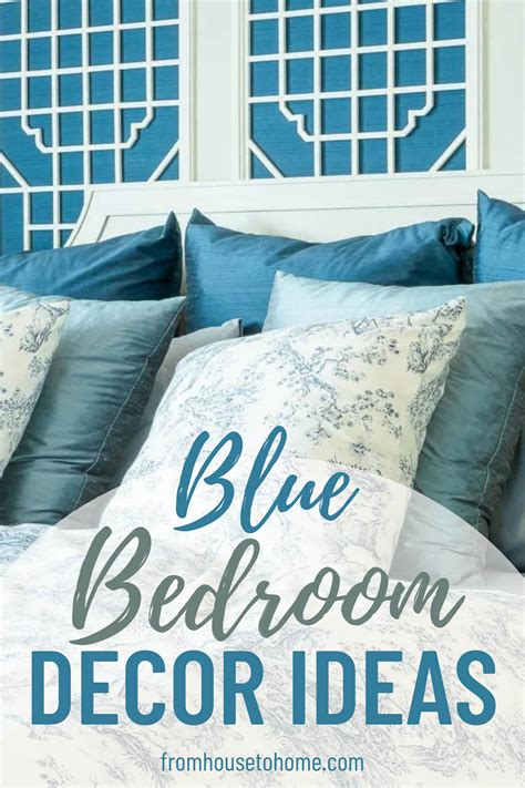 Blue Bedroom Decor Ideas - From House To Home