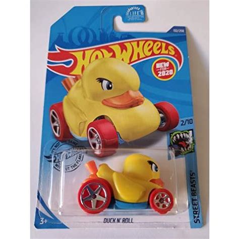ホットウィール マテル ミニカー GHB Hot Wheels Street Beasts Duck N Roll Yellow マニアックス Yahoo