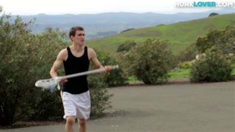 Smooth Amateur Jock Softly Jerks His Shaft On The Bench BoyFriendTV