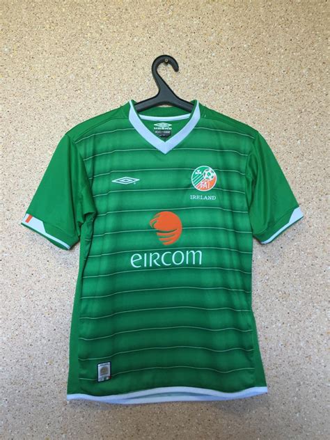 Republic Of Ireland Home Football Shirt 2003 2004